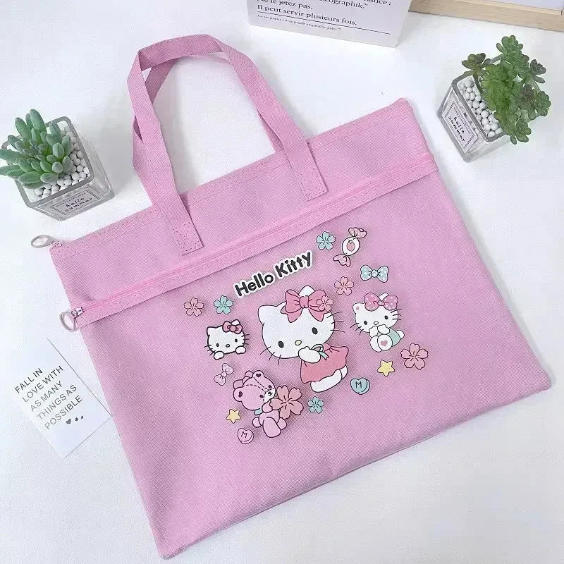 Sanrio Kawaii Cary-All Tote Bag - Bear Hugs