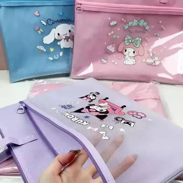 Sanrio Kawaii Cary-All Tote Bag - Bear Hugs