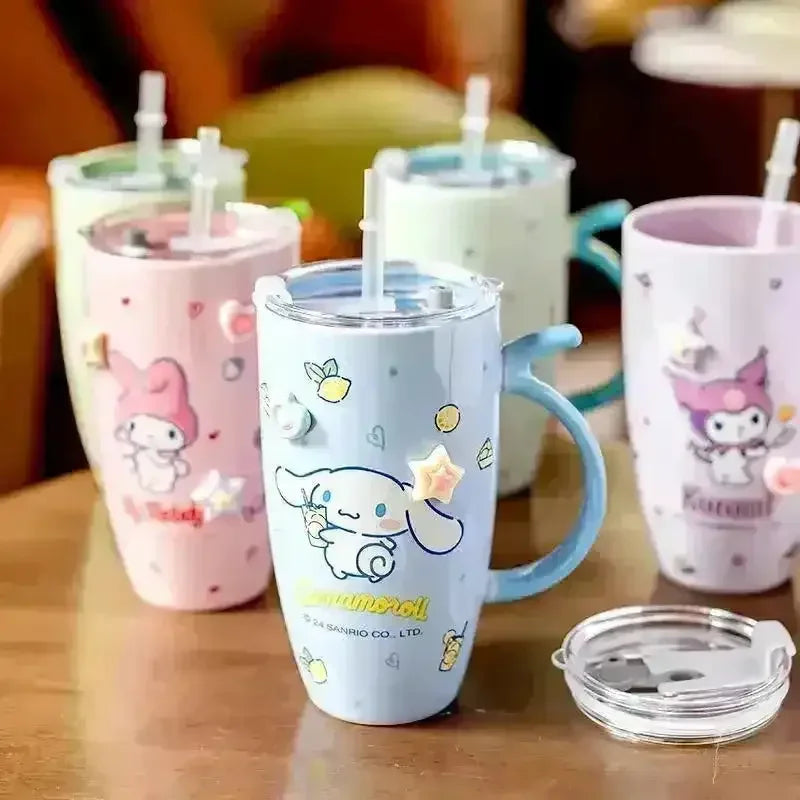 Sanrio Kawaii Ceramic Coffee Mugs (580 ml) - Bear Hugs