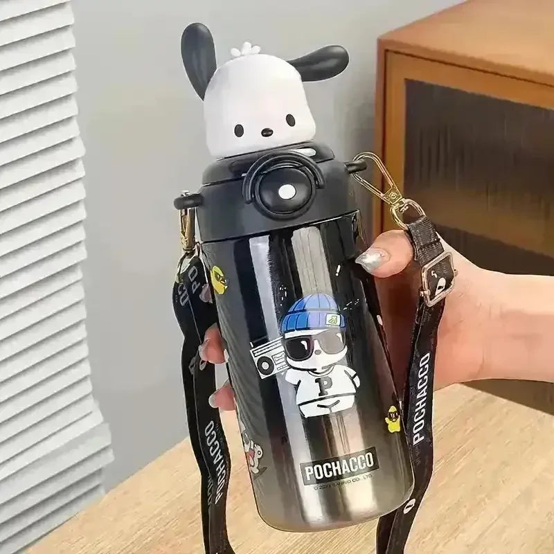 Sanrio Kawaii Friends Insulated Bottle (600 ml) - Bear Hugs