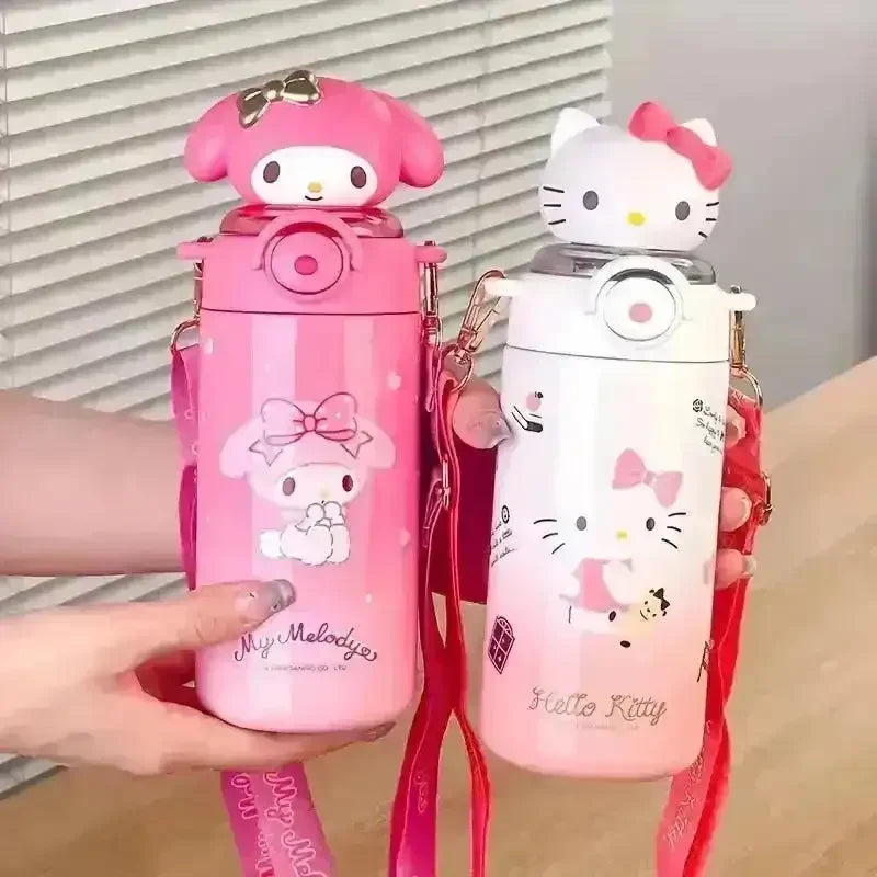 Sanrio Kawaii Friends Insulated Bottle (600 ml) - Bear Hugs