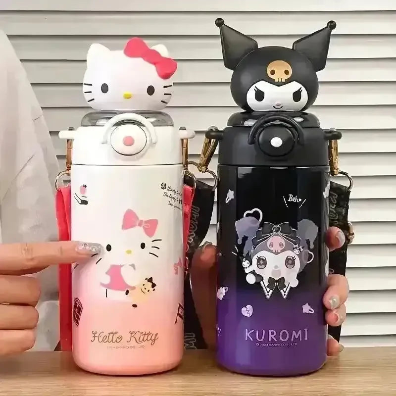 Sanrio Kawaii Friends Insulated Bottle (600 ml) - Bear Hugs