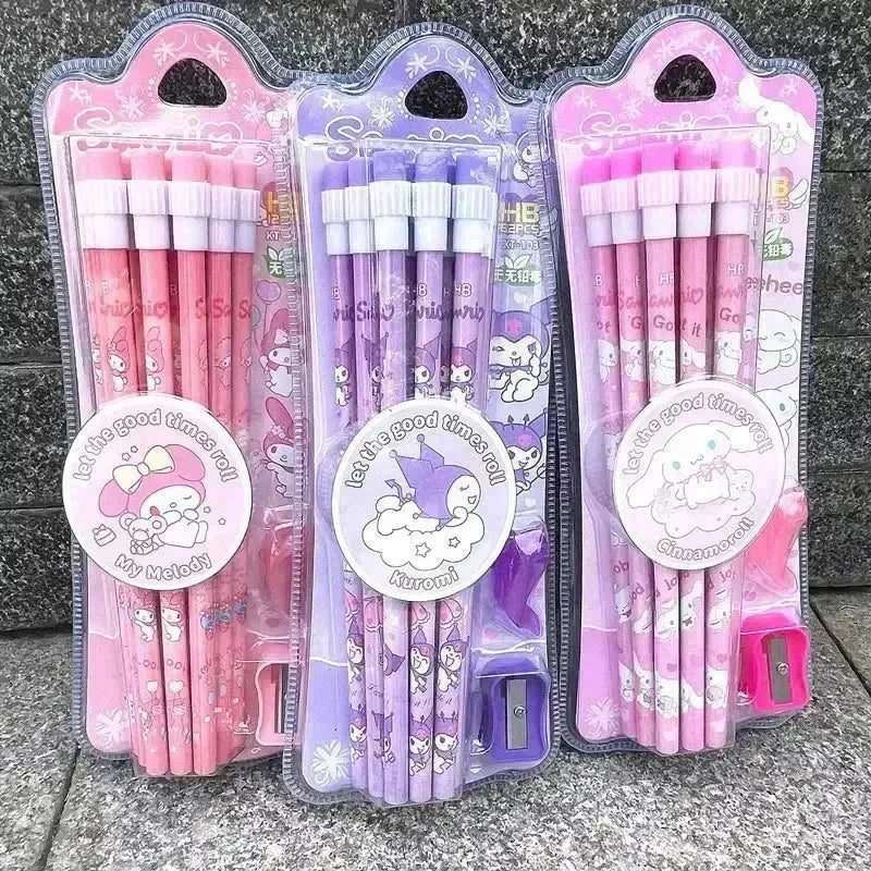 Sanrio Kawaii HB Pencil Stationery Set - Bear Hugs