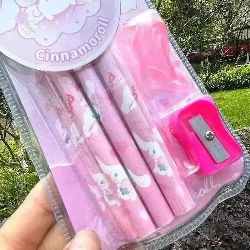 Sanrio Kawaii HB Pencil Stationery Set - Bear Hugs