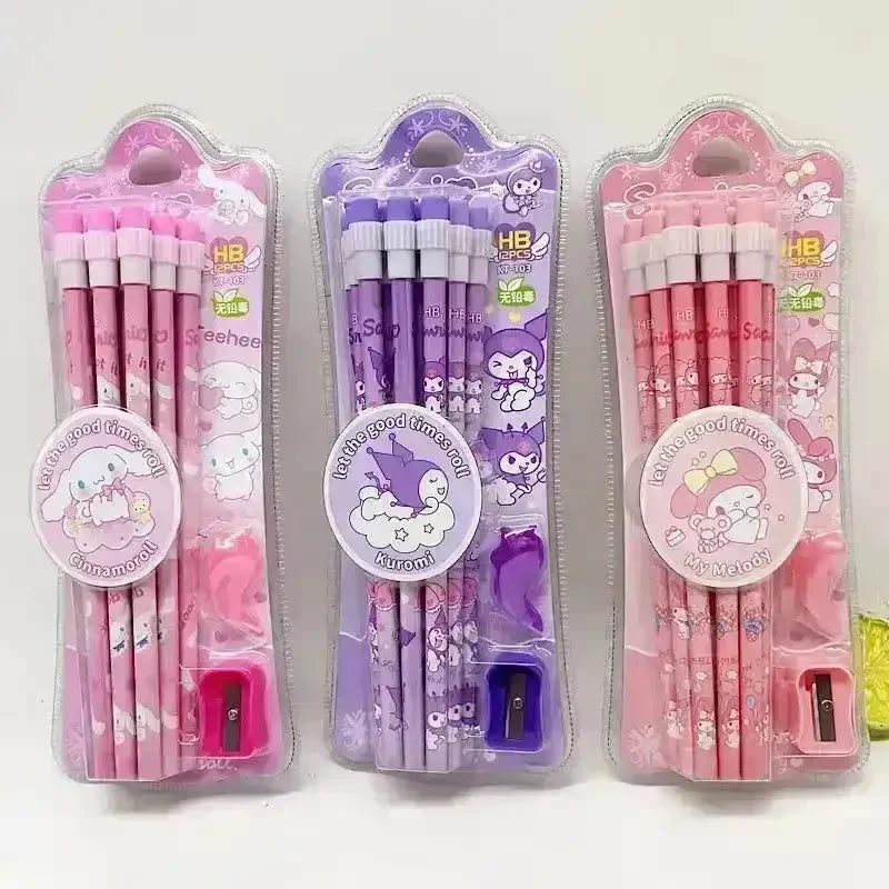 Sanrio Kawaii HB Pencil Stationery Set - Bear Hugs