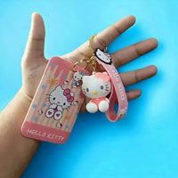 Sanrio Kawaii ID Card Keychain - Bear Hugs
