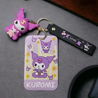 Sanrio Kawaii ID Card Keychain - Bear Hugs