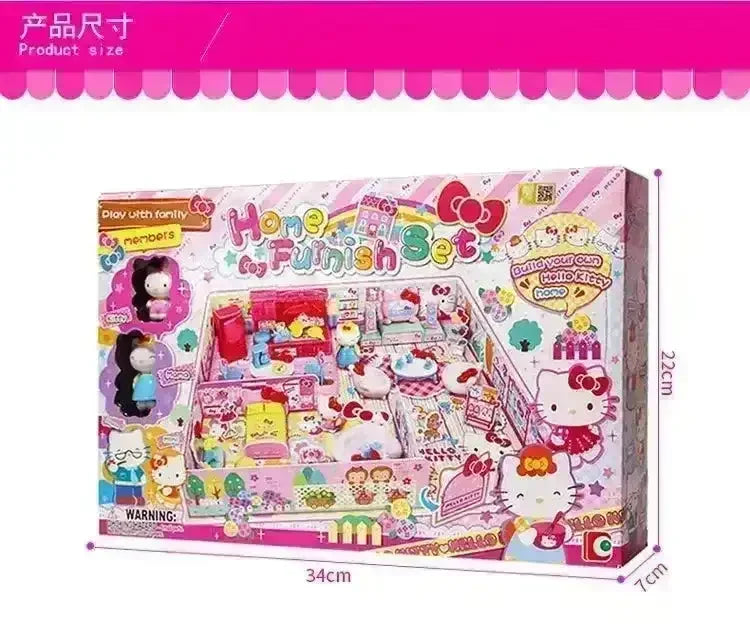 Sanrio Kawaii My Home Kitchen Campus Playset - Bear Hugs