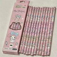 Sanrio Kawaii Pencil Set (12 Pcs) - Bear Hugs