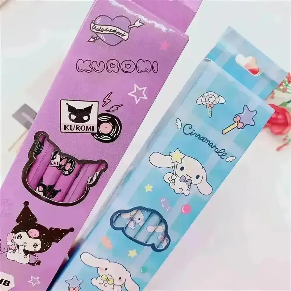 Sanrio Kawaii Pencil Set (12 Pcs) - Bear Hugs