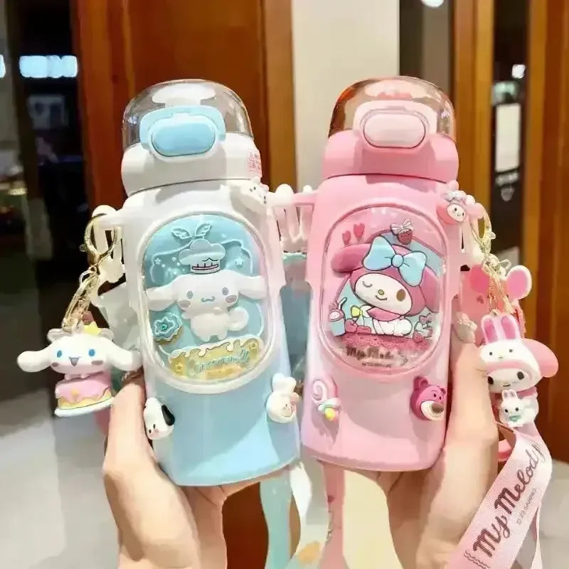 Sanrio Kawaii Playful Water Bottle (460 ml) - Bear Hugs