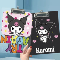 Sanrio Kuromi A4 Exam Pad - Bear Hugs