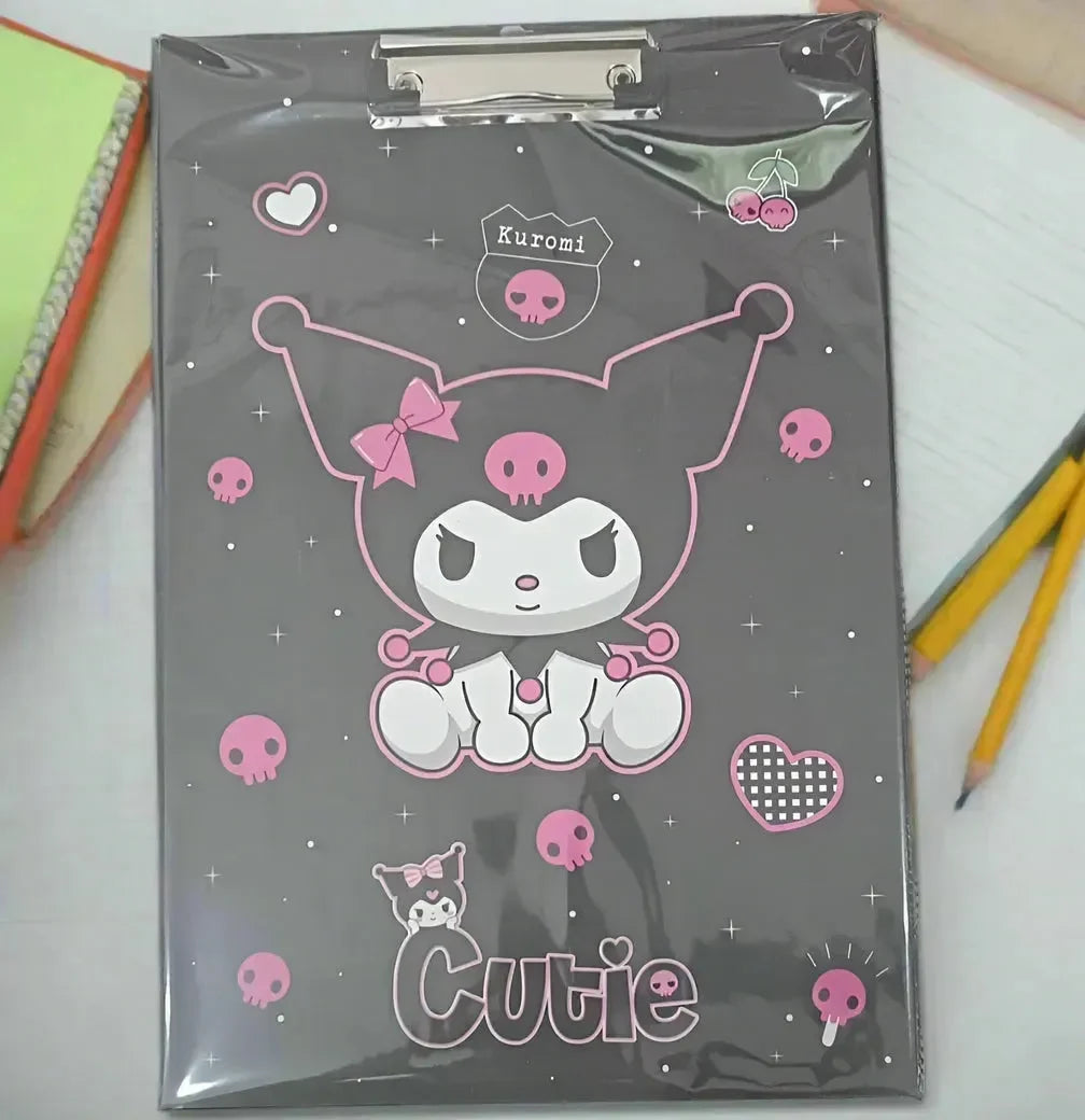 Sanrio Kuromi A4 Exam Pad - Bear Hugs