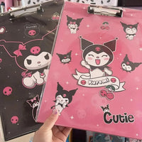 Sanrio Kuromi A4 Exam Pad - Bear Hugs