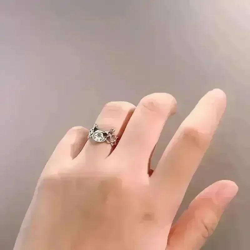 Sanrio Kuromi Adjustable Love Ring - Bear Hugs