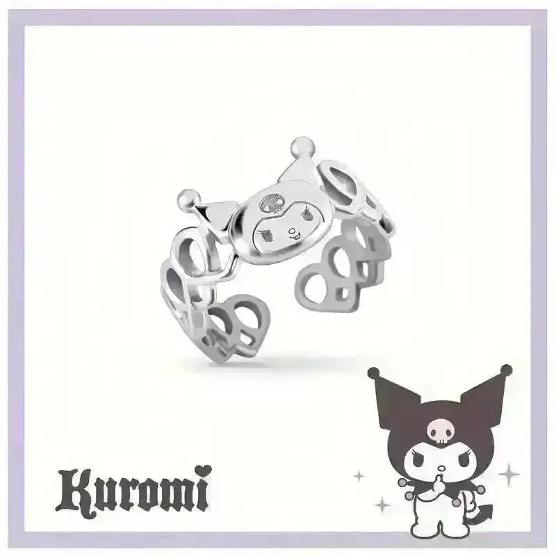 Sanrio Kuromi Adjustable Love Ring - Bear Hugs