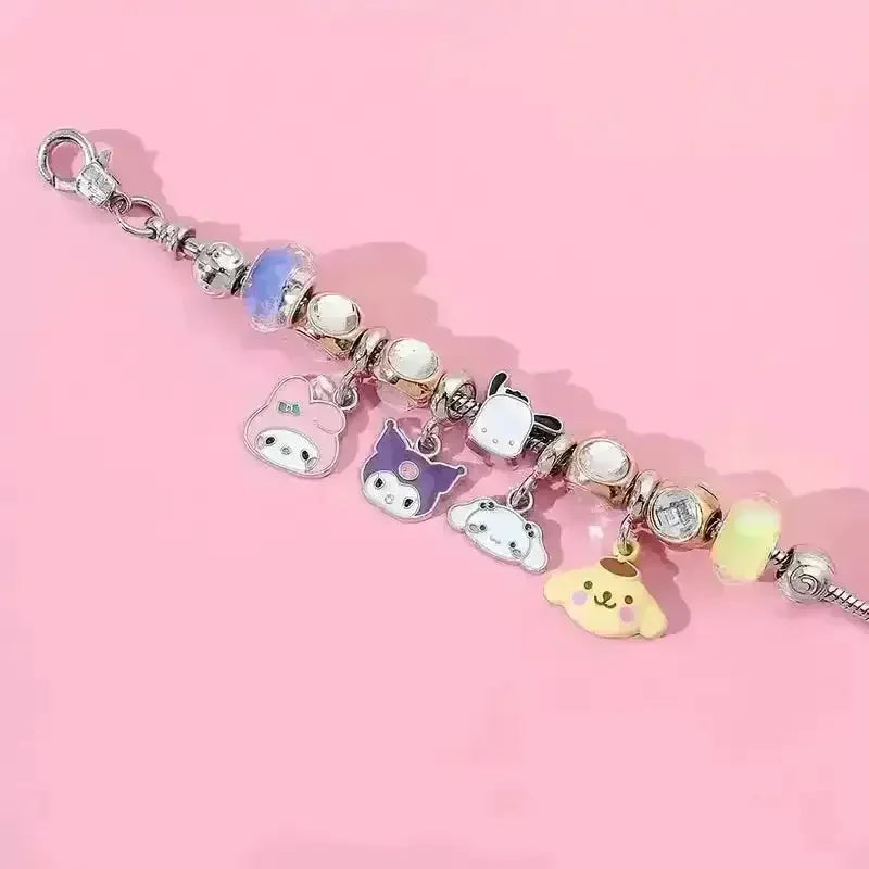 Sanrio Kuromi and Friends Charm Bracelet - Bear Hugs