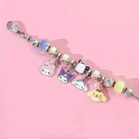 Sanrio Kuromi and Friends Charm Bracelet - Bear Hugs