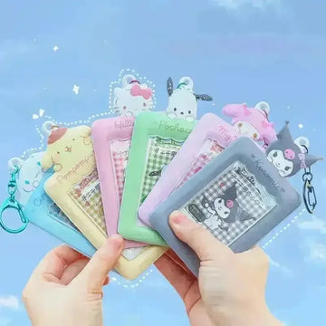 Sanrio Kuromi & Friends ID Card Holder - Bear Hugs