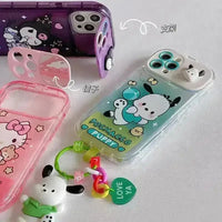 Sanrio Kuromi & Friends Mirror Stand Case (For iPhones) - Bear Hugs