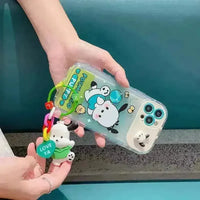 Sanrio Kuromi & Friends Mirror Stand Case (For iPhones) - Bear Hugs