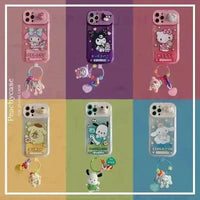 Sanrio Kuromi & Friends Mirror Stand Case (For iPhones) - Bear Hugs
