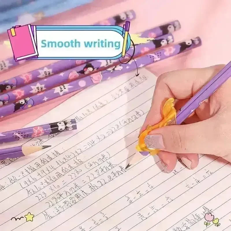 Sanrio Kuromi & Friends Pencil Set (12 Pcs) - Bear Hugs