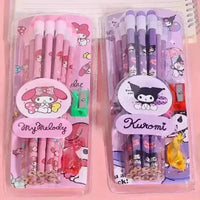 Sanrio Kuromi & Friends Pencil Set (12 Pcs) - Bear Hugs