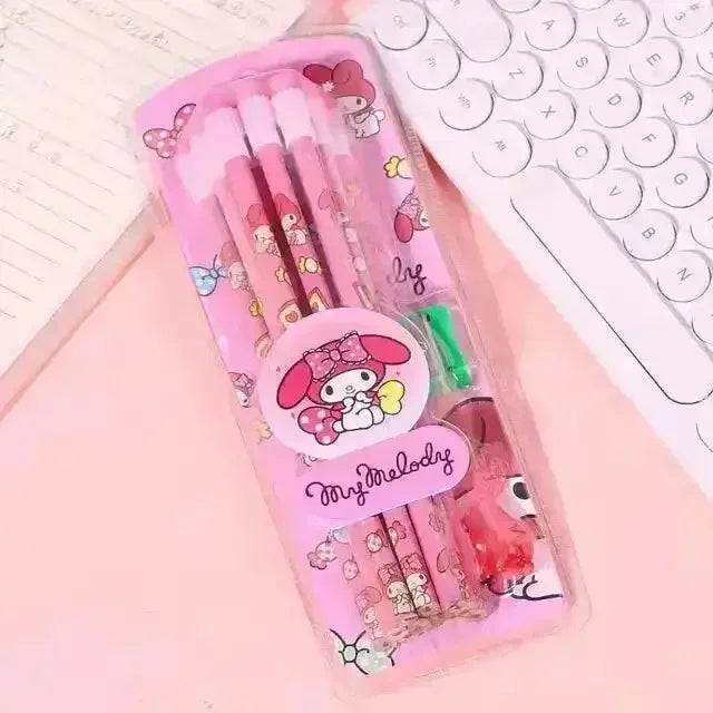 Sanrio Kuromi & Friends Pencil Set (12 Pcs) - Bear Hugs