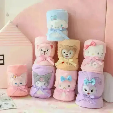 Sanrio Kuromi and Friends Plush Towels - Bear Hugs