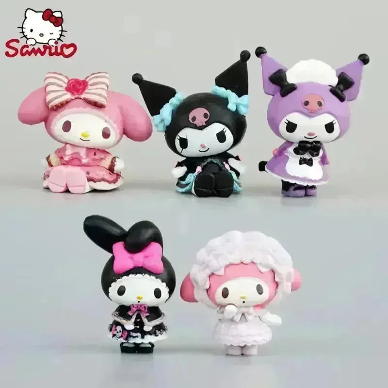 Sanrio Kuromi and My Melody Mini Figures - Bear Hugs