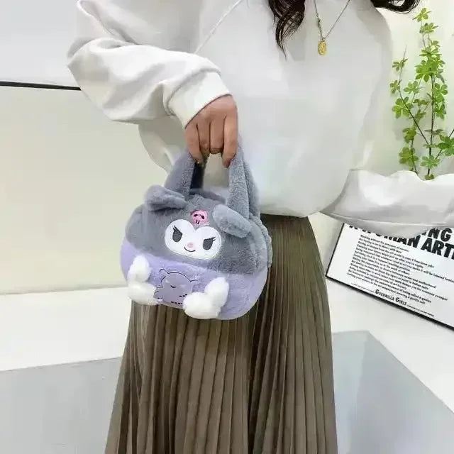 Sanrio Kuromi Cinnamoroll Plush Bag - Bear Hugs