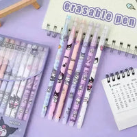 Sanrio Kuromi Design Erasable Pen (Set of 12) - Bear Hugs