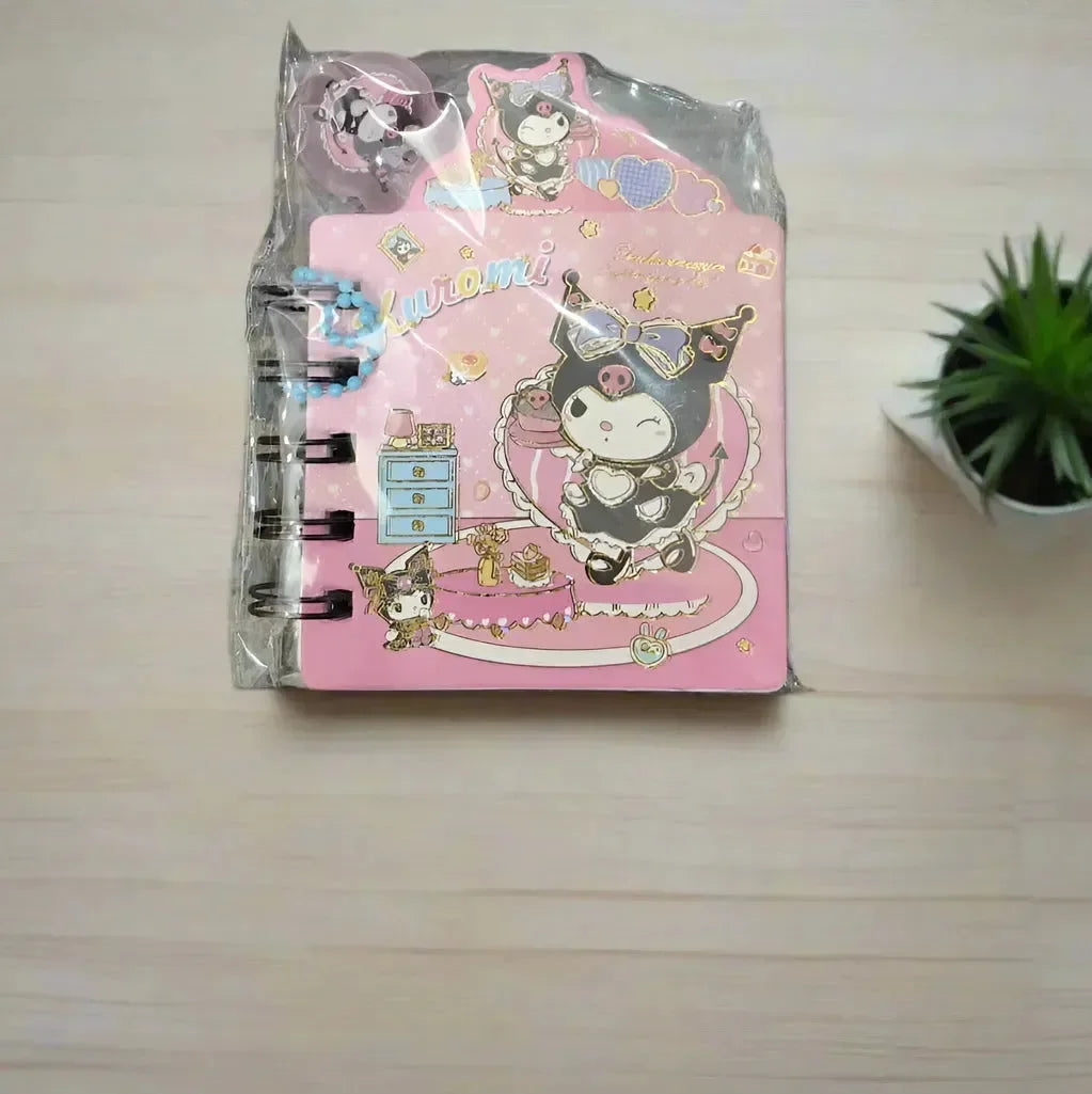 Sanrio Kuromi Laser Flair Coil Book - Bear Hugs