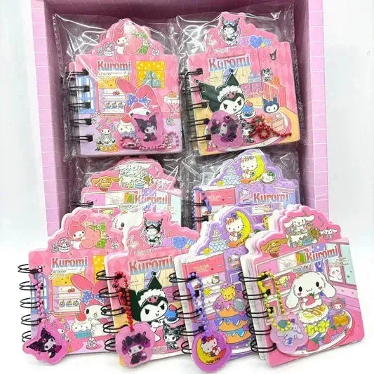 Sanrio Kuromi Laser Flair Coil Book - Bear Hugs