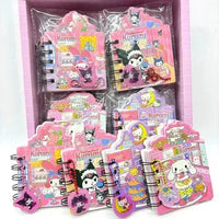 Sanrio Kuromi Laser Flair Coil Book - Bear Hugs