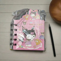 Sanrio Kuromi Laser Flair Coil Book - Bear Hugs