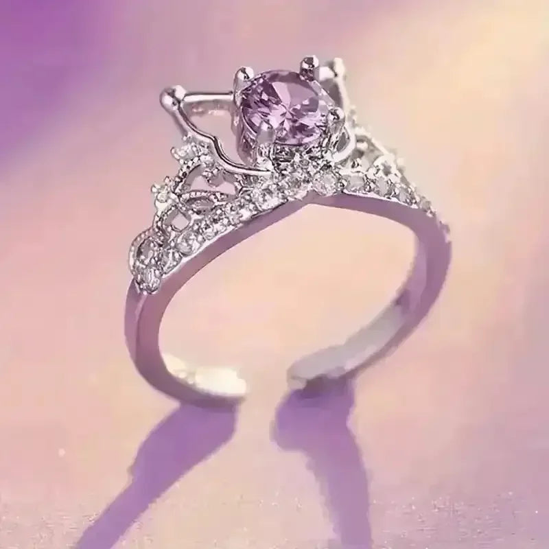 Sanrio Kuromi Love Promise Ring Set - Bear Hugs