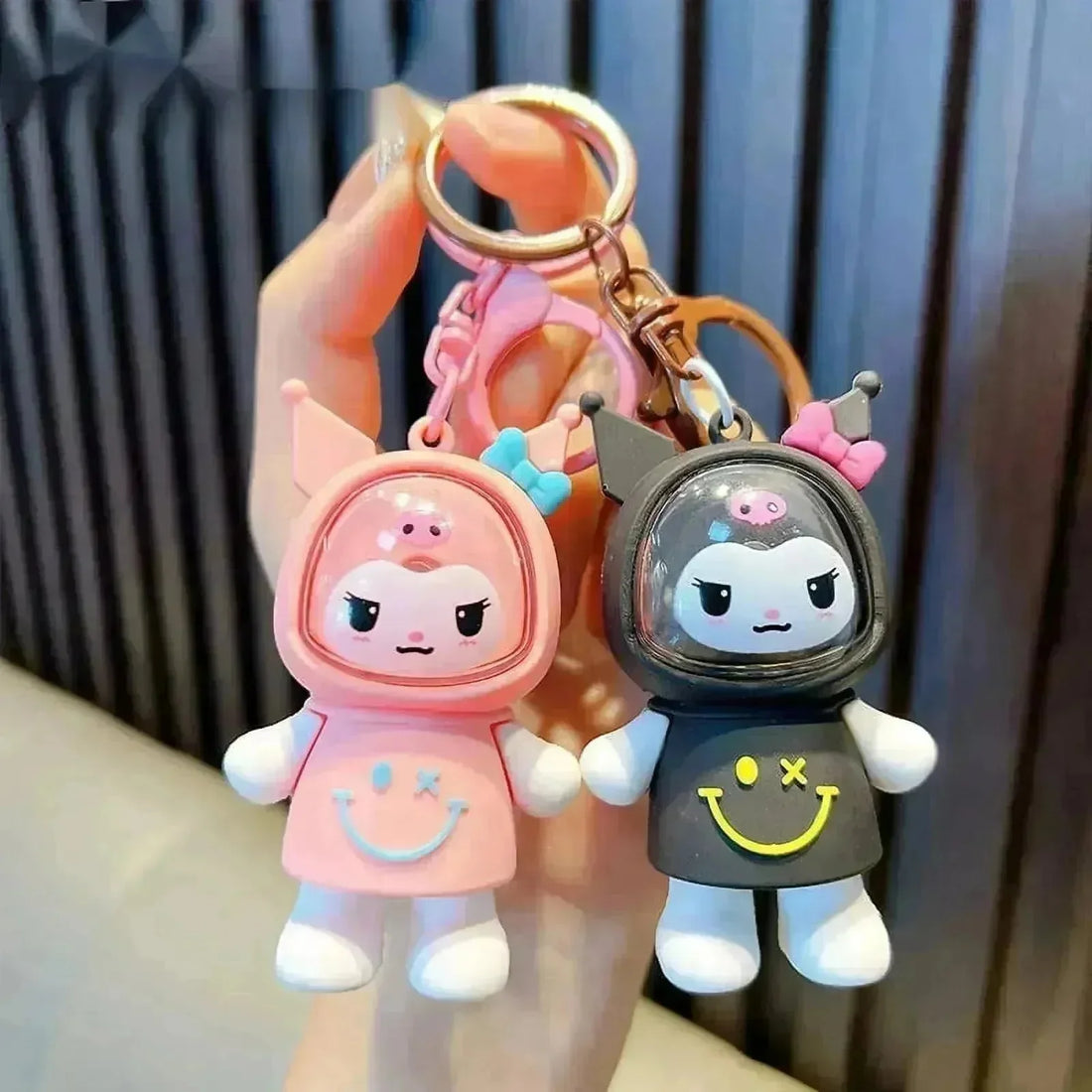 Sanrio Kuromi Luminous Keychain - Bear Hugs
