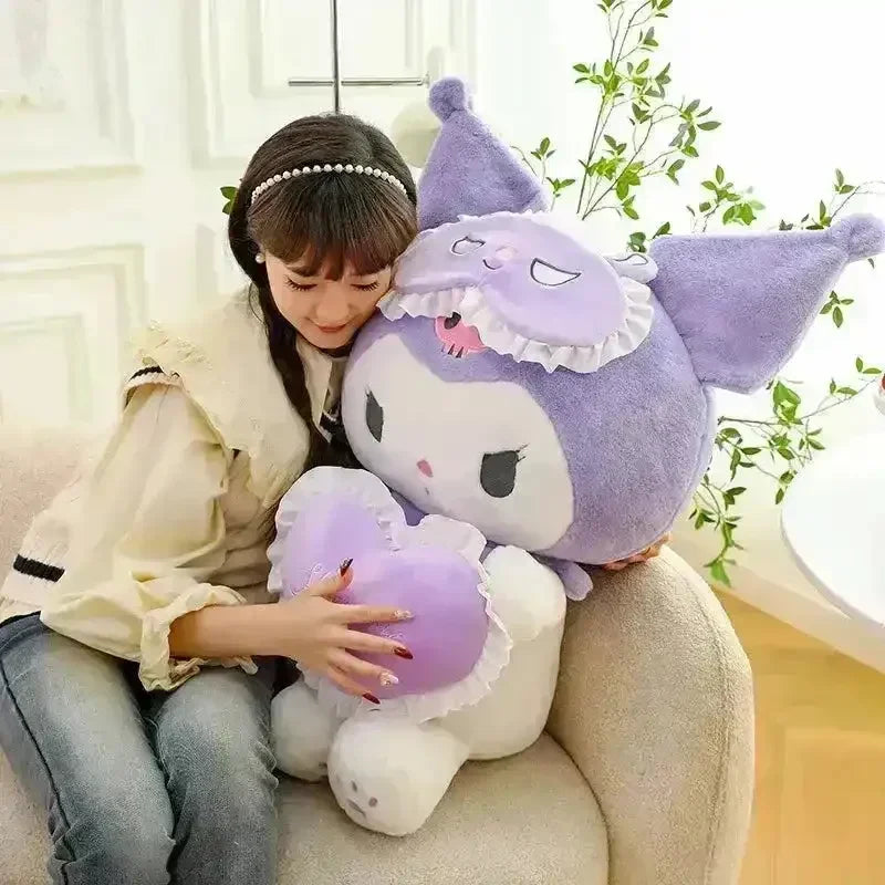 Sanrio Kuromi Melody Heart Plushies - Bear Hugs