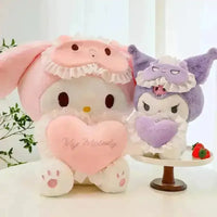 Sanrio Kuromi Melody Heart Plushies - Bear Hugs