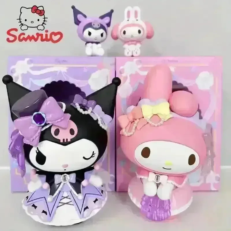 Sanrio Kuromi My Melody Rose Gala Figurines - Bear Hugs