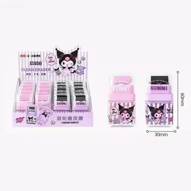 Sanrio Kuromi Roller Eraser - Bear Hugs