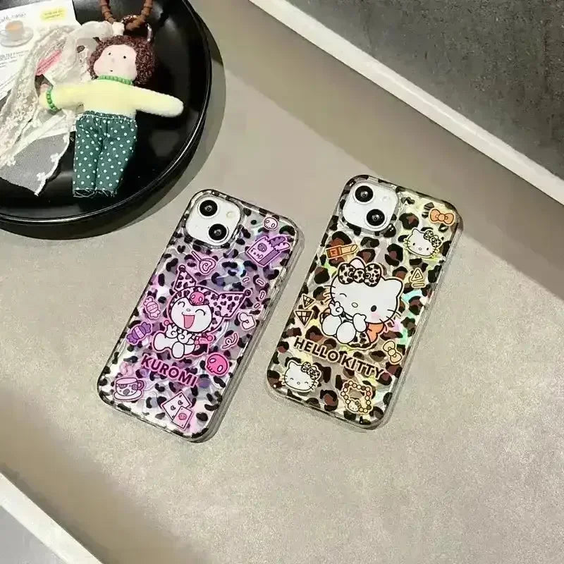 Sanrio Leopard Print Phone Case (For iPhones) - Bear Hugs