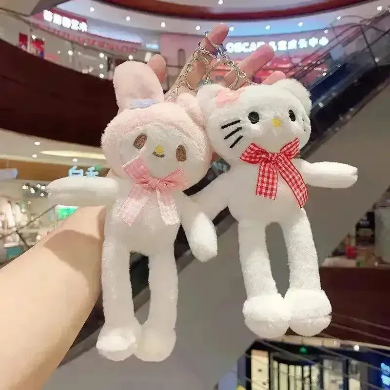 Sanrio Long Limbs Plush Keychain - Bear Hugs