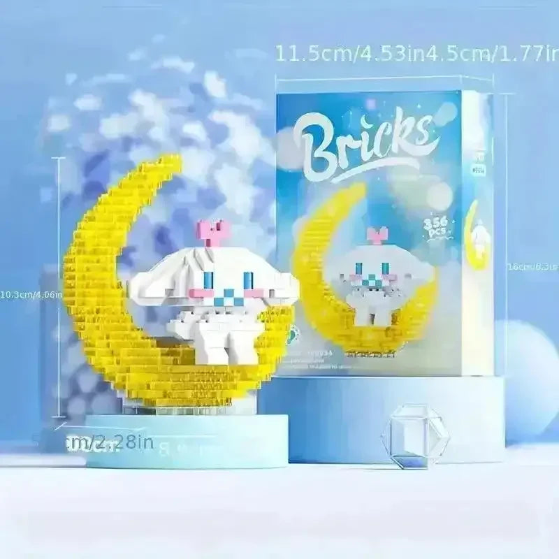 Sanrio Luminescence Mini Brick Assembly Toys - Bear Hugs