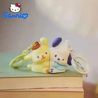 Sanrio Magnetic Pair Keychains - Bear Hugs