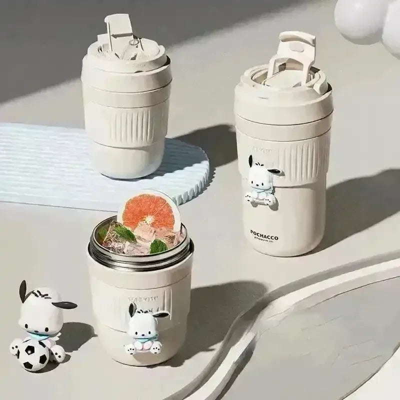 Sanrio Mini Thermos Cup (350 & 450 ml) - Bear Hugs