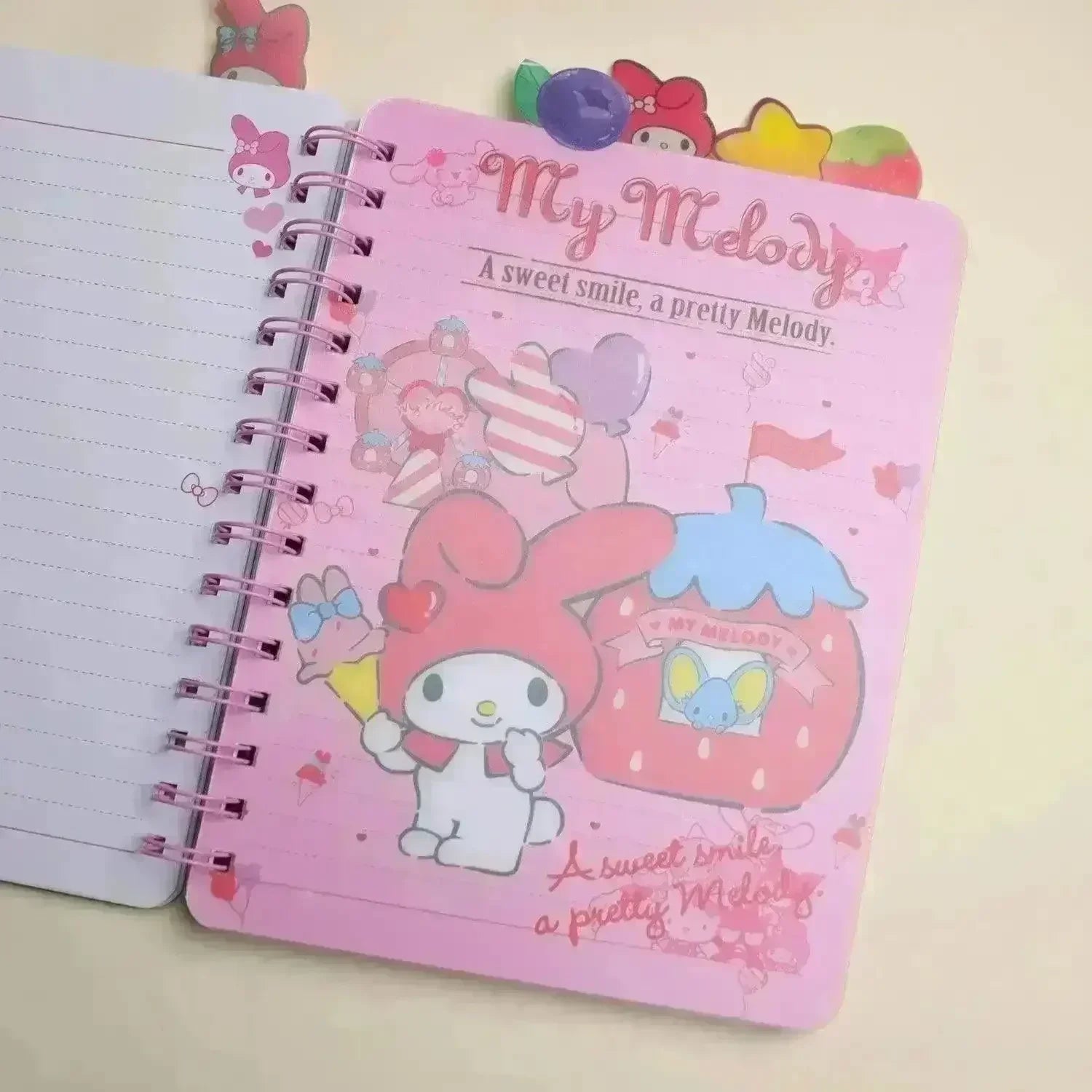 Sanliou My Melody Cute Spiral Notebook