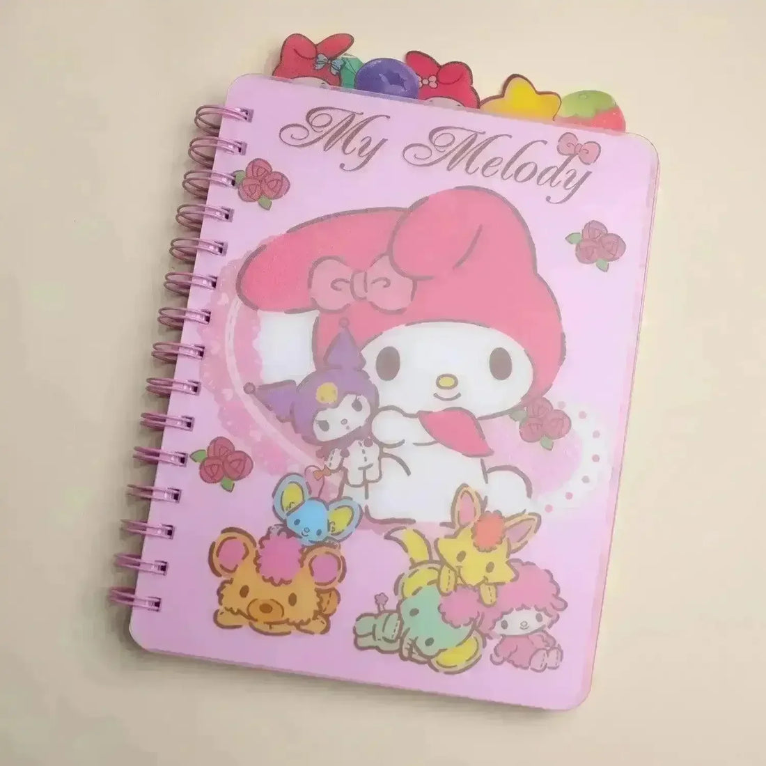 Sanrio My Melody Cute Spiral Notebook - Bear Hugs